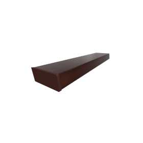 Parapet renowacyjny PVC - Orzech  - 2