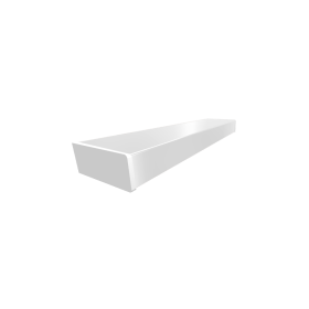 Parapet renowacyjny PVC komorowy - Biały  - 2