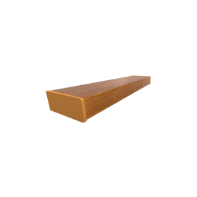 Parapet renowacyjny PVC komorowy - Złoty Dąb  - 2