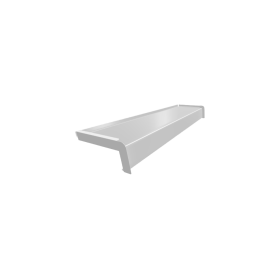 Parapet aluminiowy standardowy - Biały 9016  - 3
