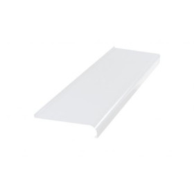 Parapet aluminiowy softline - Biały 9016  - 1