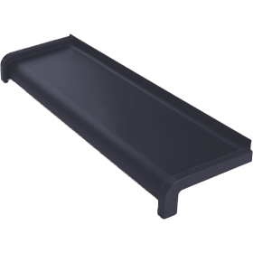 Parapet stalowy softline - Antracyt RAL7016  - 1