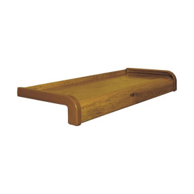 Parapet stalowy softline drewnopodobny - Winchester  - 1