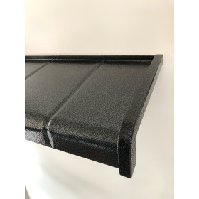 Parapet aluminiowy płytka softline - Antyk Srebrny  - 3