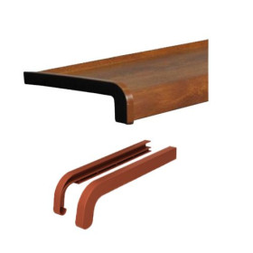 Zakończenia PVC do parapetów stalowych i aluminiowych - SOFTLINE  - 1