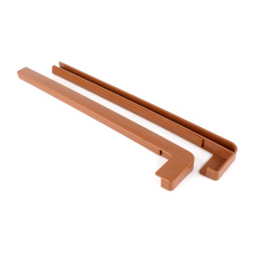 Zakończenia PVC do parapetów stalowych i aluminiowych - STANDARD  - 1