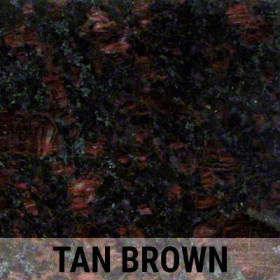 Parapet z Granitu - TAN BROWN  - 1