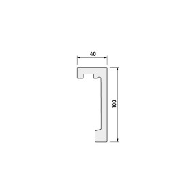 Listwa karniszowa LK-01  - 2