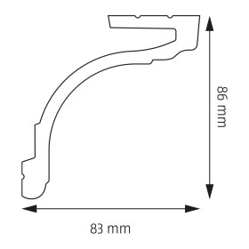 Listwa karniszowa LK-05  - 1