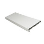 Parapet komorowy PVC - Biały Gładki  - 2